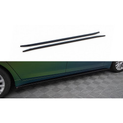 MAXTON DESIGN дифузьори за прагове на BMW 7 Long F02, гланц черен