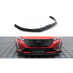 MAXTON DESIGN преден сплитер за Peugeot 308 Mk3, гланц черен, V1