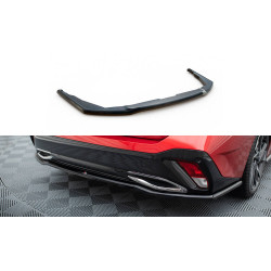 MAXTON DESIGN централен заден сплитер за Peugeot 308 Mk3, гланц черен