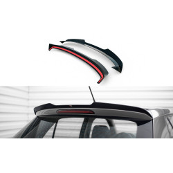 MAXTON DESIGN лип за багажник на Skoda Fabia Hatchback Mk3, гланц черен