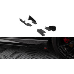 MAXTON DESIGN странични клапи за Audi RS3 Sedan 8V Facelift, гланц черен