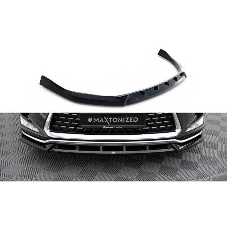 Бодикит и визуални аксесоари MAXTON DESIGN преден сплитер за Lexus RX Mk4 Facelift, гланц черен | race-shop.bg