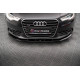 Бодикит и визуални аксесоари MAXTON DESIGN преден сплитер за Audi A6 C7, гланц черен, V3 | race-shop.bg