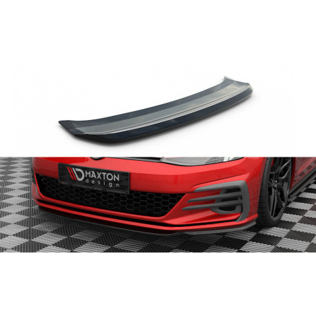 Бодикит и визуални аксесоари MAXTON DESIGN преден сплитер за Volkswagen Golf GTI Mk7 Facelift, гланц черен, V5 | race-shop.bg