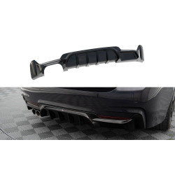 MAXTON DESIGN заден дифузьор за BMW 4 Coupe / Gran Coupe / Cabrio M-Pack F32 / F36 / F33 (ауспух 2+0)