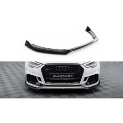 Преден сплитер V.4 Audi RS3 Sedan 8V Facelift