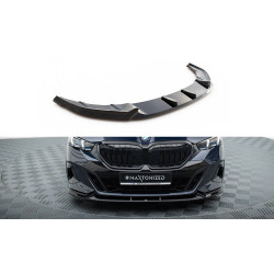 MAXTON DESIGN преден сплитер за BMW 5 M-Pack G60, гланц черен, V1