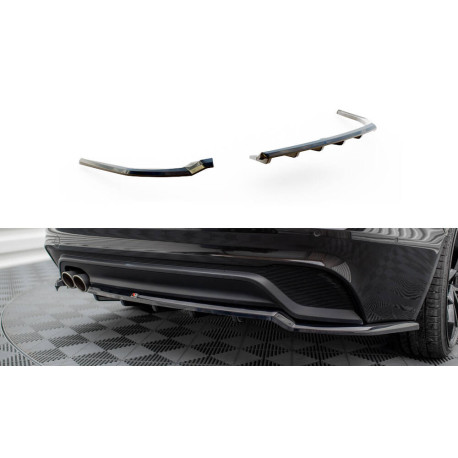 Бодикит и визуални аксесоари Централен заден сплитер (с вертикални ленти) Jaguar XE X760 Facelift | race-shop.bg