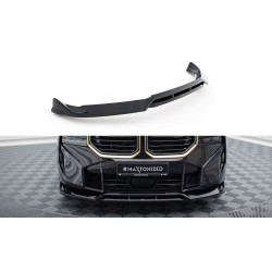MAXTON DESIGN преден сплитер за BMW XM G09, гланц черен, V1
