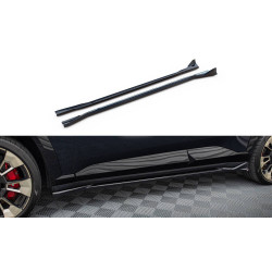MAXTON DESIGN дифузьори за прагове на BMW XM G09, гланц черен