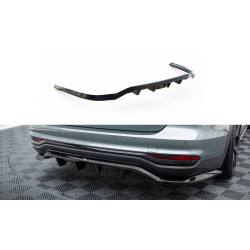 Central Rear Splitter (with vertical bars) Audi A6 Allroad C8