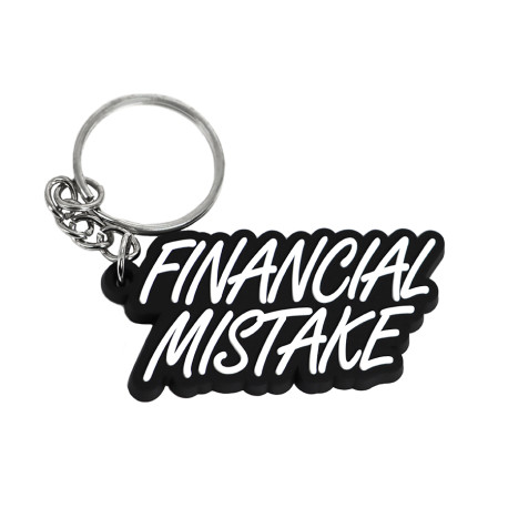 Ключодържатели PVC гумен ключодържател "Financial Mistake" | race-shop.bg