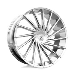 Asanti Black ABL-18 MATAR wheel 22x9 6X135/6X139.7 100.3 ET30, Chrome