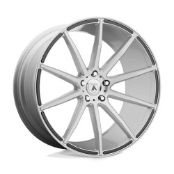 Asanti Black ABL-20 ARIES wheel 20x8.5 5X115 72.56 ET20, Brushed silver