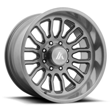 Алуминиеви джанти Asanti Asanti Off Road AB815 WORKHORSE джанти 22x12 8X180 124.2 ET-40, Titanium brushed | race-shop.bg