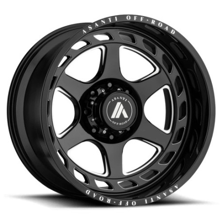 Алуминиеви джанти Asanti Asanti Off Road AB816 ANVIL wheel 20x10 8X170 125.1 ET-18, Gloss black | race-shop.bg