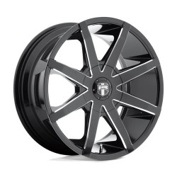 DUB S109 PUSH wheel 22x9.5 6X139.7 106.1 ET20, Gloss black
