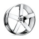 Алуминиеви джанти DUB DUB S115 BALLER wheel 22x9.5 6X139.7 78.1 ET31, Chrome | race-shop.bg