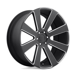 DUB S187 8-BALL wheel 24x10 6X139.7 78.1 ET20, Matte black milled