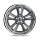Алуминиеви джанти Foose Foose F099 KNUCKLE джанти 18x8 5X120.65 72.56 ET1, Matte gunmetal | race-shop.bg