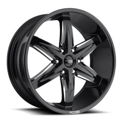 Foose F162 SLIDER wheel 22x9.5 6X139.7 78.1 ET30, Gloss black
