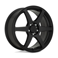 Motegi MR143 CS6 wheel 17x7 4X100/4X108 72.56 ET40, Satin black