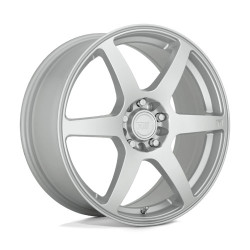 Motegi MR143 CS6 wheel 17x7 4X100/4X114.3 72.56 ET40, Hyper silver