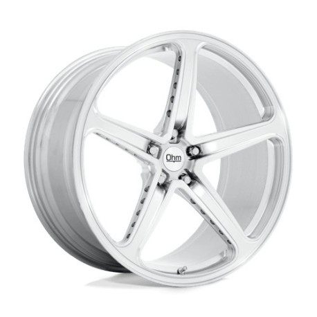 Алуминиеви джанти OHM OHM AMP джанти 22x10.5 5X120 64.15 ET30, Silver machined | race-shop.bg