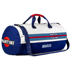 SPARCO MARTINI RACING Sports Bag - White/Blue