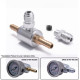 Адаптери за монтиране на сензори Fuel pressure gauge adaptor kit (AN6 to 1/8NPT, 8mm to 1/8NPT) | race-shop.bg