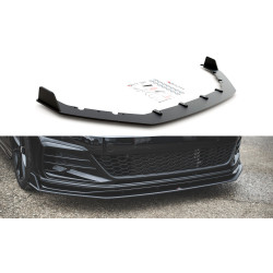 MAXTON DESIGN Racing Durability преден сплитер за VW Golf 7 GTI TCR, черен