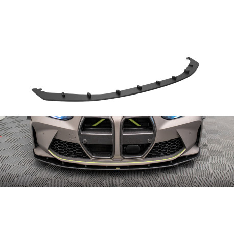 Бодикит и визуални аксесоари MAXTON DESIGN Street Pro преден сплитер за BMW M4 G82 / M3 G80, черен | race-shop.bg