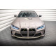 Бодикит и визуални аксесоари MAXTON DESIGN Street Pro преден сплитер за BMW M4 G82 / M3 G80, черен | race-shop.bg