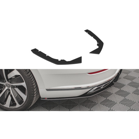 Бодикит и визуални аксесоари MAXTON DESIGN Street Pro задни странични сплитери за Volkswagen Arteon R-Line Facelift, черен | race-shop.bg