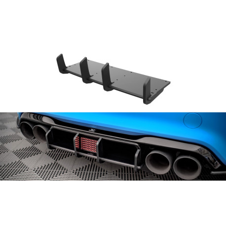 Бодикит и визуални аксесоари MAXTON DESIGN Street Pro заден дифузьор за BMW M2 F87, черен | race-shop.bg