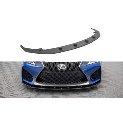 MAXTON DESIGN Street Pro преден сплитер за Lexus GS F Mk4 Facelift, черен