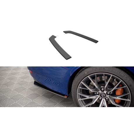 Бодикит и визуални аксесоари MAXTON DESIGN Street Pro задни странични сплитери за Lexus GS F Mk4 Facelift, черен | race-shop.bg