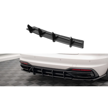 Бодикит и визуални аксесоари MAXTON DESIGN Street Pro заден дифузьор за Audi A4 B9 Facelift, черен | race-shop.bg