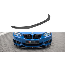 MAXTON DESIGN Street Pro преден сплитер за BMW 2 M-Pack F22, черен