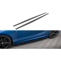MAXTON DESIGN Street Pro дифузьори за прагове на BMW 2 M-Pack F22, черен