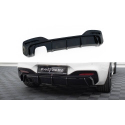 MAXTON DESIGN заден дифузьор за BMW 1 M-Pack F20 Facelift (ауспух 2+0)