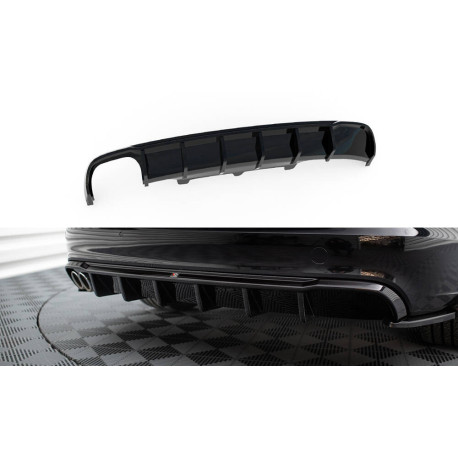 Бодикит и визуални аксесоари Задна дифузор Audi A6 Avant C7 (Single side dual exhaust version) | race-shop.bg