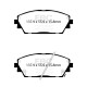Спирачни дискове и накладки EBC Предни спирачни накладки EBC Greenstuff 2000 Sport DP22416 | race-shop.bg