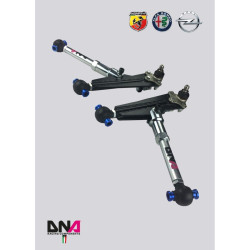 DNA RACING front adjustable suspension arms kit for ALFA ROMEO MITO (2008-)