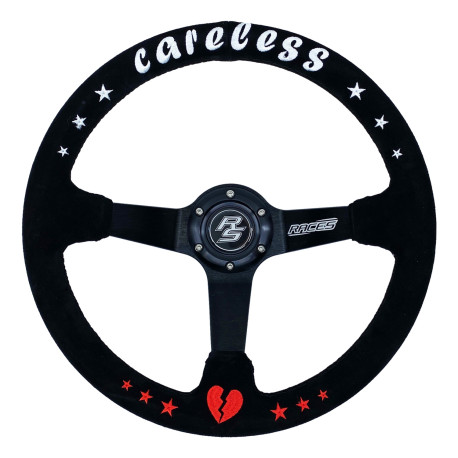 Волани Волан RACES Careless, 350мм, велур , 90mm вдлъбнат | race-shop.bg
