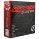 Волани Спортен волан с 3 спици RACES Careless, 350мм, велур, отстъп 90мм, черен | race-shop.bg