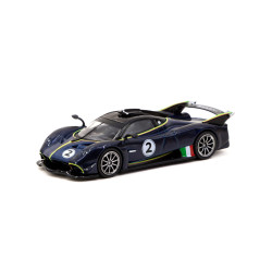 TARMAC WORKS модел на кола 1/64 Pagani Huayra R | Blu Avio