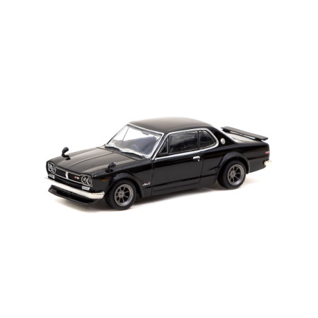 Модели автомобили TARMAC WORKS модел на кола 1/64 Nissan Skyline 2000 GT-R (KPGC10) | Black | race-shop.bg