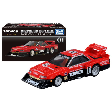 Модели автомобили Tomica Premium No. 01 | Tomica Skyline Turbo Super Silhouette | race-shop.bg