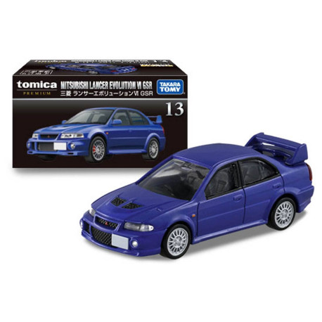 Модели автомобили Tomica Premium No. 13 | Mitsubishi Lancer Evolution VI GSR | race-shop.bg
